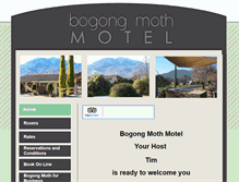 Tablet Screenshot of bogongmoth.com.au